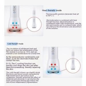 Cold Therapy Device Facial Ion Shrink Pores Ice Guide Ice Compress