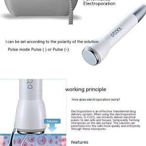 Cold Therapy Device Facial Ion Shrink Pores Ice Guide Ice Compress