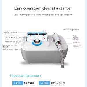 Cold Therapy Device Facial Ion Shrink Pores Ice Guide Ice Compress