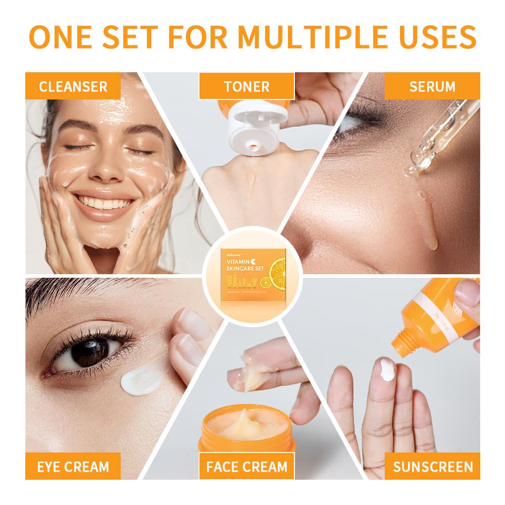Vitamin C Skin Care Set Facial Care