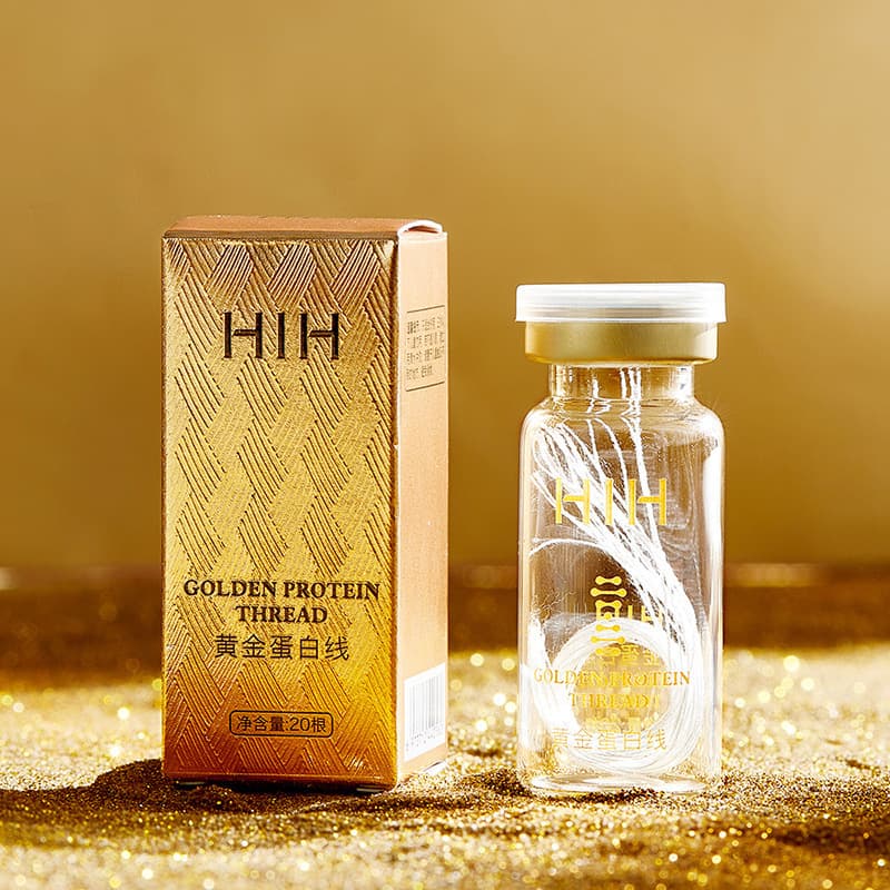 Gold Protein Peptide Kit Beauty Salon Skin Care Product Set Gold Thread Carving Liquid
