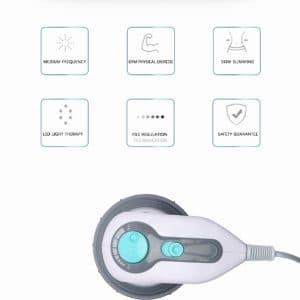 Electric Noiseless Vibration Kneading And Massage Roller Full Body Massager