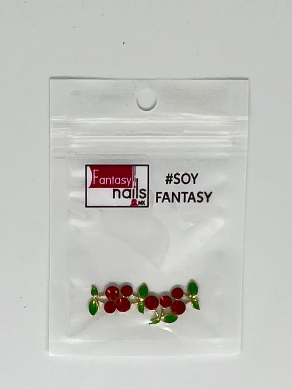 Dijes de cereza rosas Fantasy