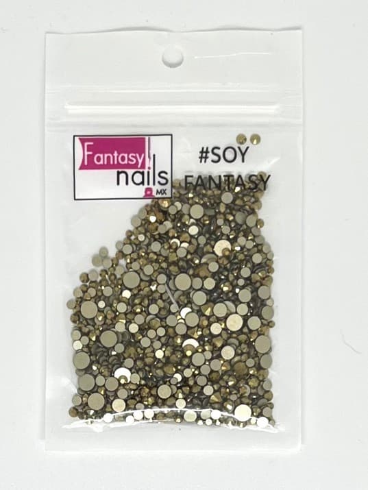 Cristales dorados Fantasy