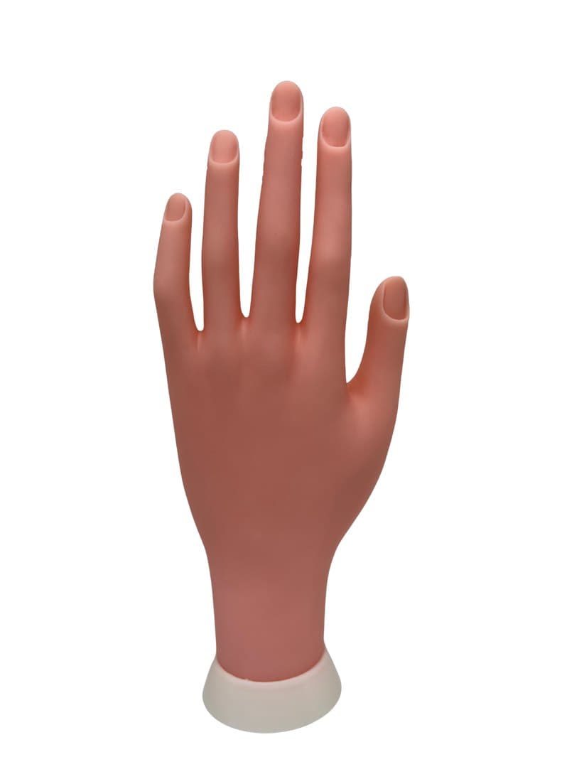 Mano de práctica grande