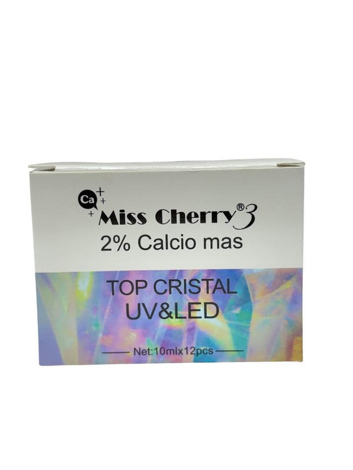 Top Cristal Miss Cherry (12 piezas)