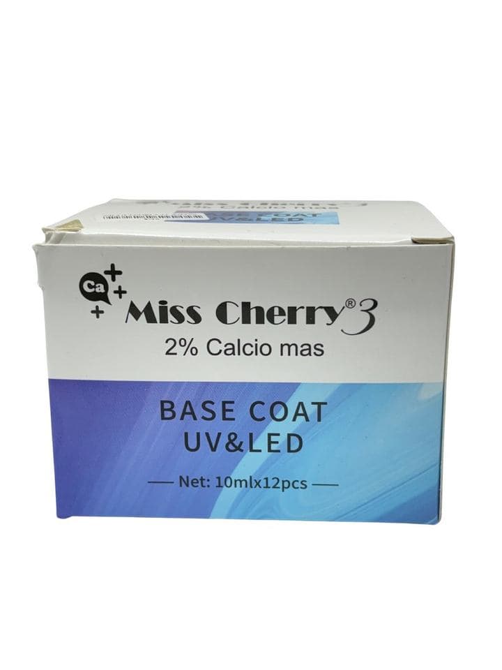 Base Coat Miss Cherry (12 piezas)