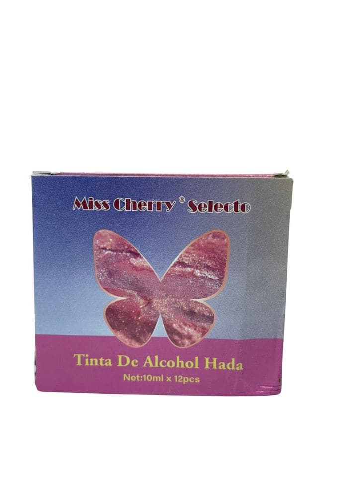 Tinta de alcohol Hada (12 piezas)