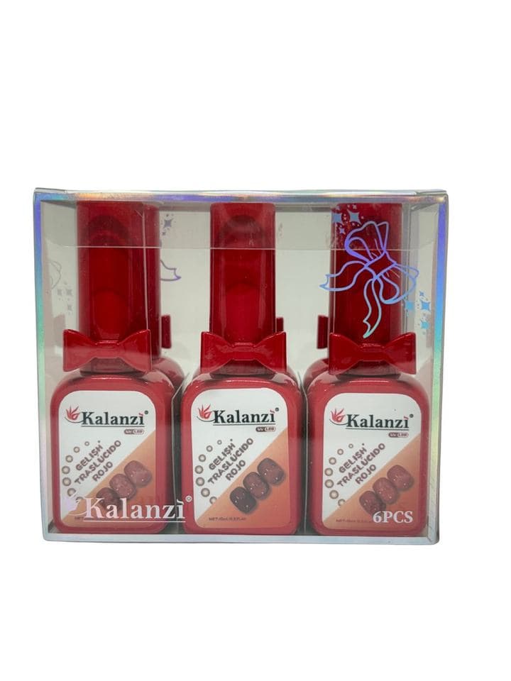 Gel traslúcido rojo Kalanzi